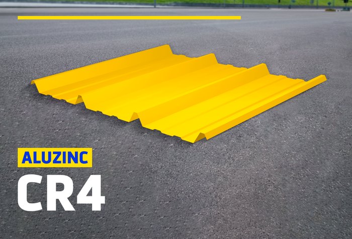 ALUZINC CR4 RECTO AMARILLO