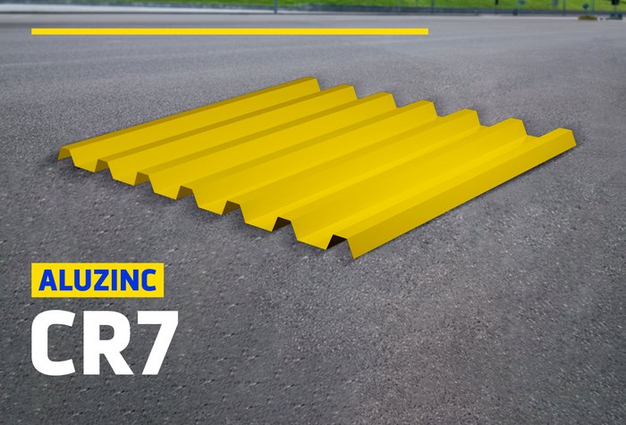 ALUZINC CR7 AMARILLO